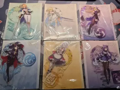 Официальные стенды по Genshin Impact