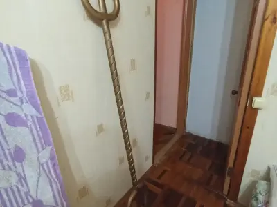 Разборный деревянный трезубец