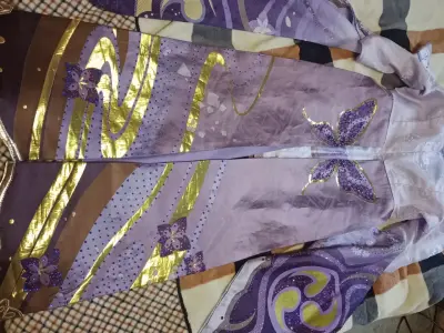 Косплей Райден из игры Геншин Импакт