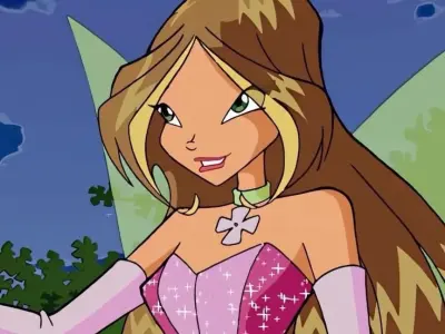 Флора из мультика Winx 1 сезон