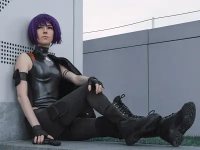 Мотоко из Ghost in the shell SAC 2045