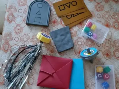 Костюм на деда (игрок 001) из Игры в кальмара