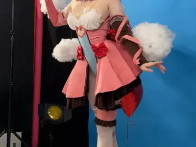 D.va в скине волшебницы