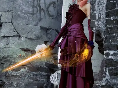Lightning Farron из Final Fantasy 13