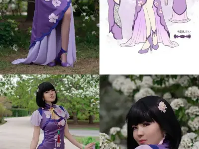 Костюм Хотару по арту Streamer Fairy