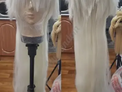 Парик белый