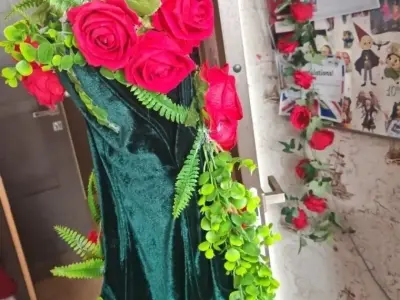 Косплей на Ядовитый Плющ (Айви) из ДС