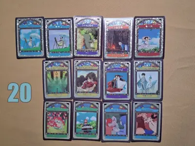 Коллекционные карточки по вселенным Миядзаки