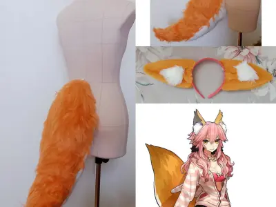 Хвост и уши Тамамо, FGO